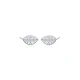 Origami Leaf 925 Sterling Silver Earrings Origami Leaf 925 Sterling Silver Earrings