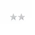 Origami Star 925 Sterling Silver Earrings