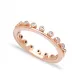 Turkish Dainty CZ Band 925 Sterling Silver Ring Turkish Dainty CZ Band 925 Sterling Silver Ring