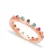 Turkish Mix Band Thin 925 Sterling Silver Ring