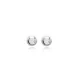 Minimalist Ball Plain Silver Stud Earrings Minimalist Ball Plain Silver Stud Earrings
