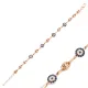 Evil Eye Design Elegant Silver Charm Bracelet Evil Eye Design Elegant Silver Charm Bracelet