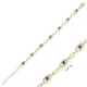 Sapphire Stone Evil Eye 925 Silver Bracelet Sapphire Stone Evil Eye 925 Silver Bracelet