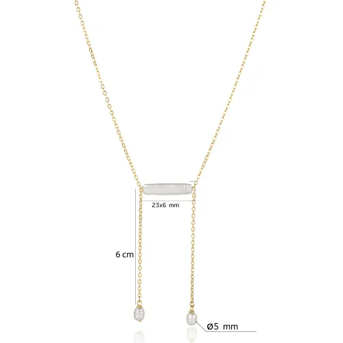 New Design Lariat Pearl 925 Charm Necklace New Design Lariat Pearl 925 Charm Necklace