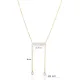 New Design Lariat Pearl 925 Charm Necklace New Design Lariat Pearl 925 Charm Necklace