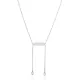 New Design Lariat Pearl 925 Charm Necklace New Design Lariat Pearl 925 Charm Necklace