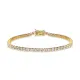 3.5 mm Round 925 Silver Tennis Bracelet