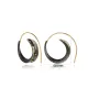 Boho Turkish 925 Sterling Silver Hoop Earrings