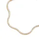 Square Zircon 1.70 mm Tennis Bracelet Silver Jewelry Square Zircon 1.70 mm Tennis Bracelet Silver Jewelry