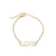 Love Letter Chain 925 Silver Charm Bracelet Love Letter Chain 925 Silver Charm Bracelet