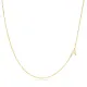 Plain Alphabet A Letter 30 Forse Chain Wholesale Silver Necklace Plain Alphabet A Letter 30 Forse Chain Wholesale Silver Necklace