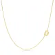 Plain Alphabet A Letter 30 Forse Chain Wholesale Silver Necklace Plain Alphabet A Letter 30 Forse Chain Wholesale Silver Necklace