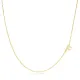 Plain Alphabet A Letter 30 Forse Chain Wholesale Silver Necklace Plain Alphabet A Letter 30 Forse Chain Wholesale Silver Necklace
