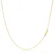 Plain Alphabet A Letter 30 Forse Chain Wholesale Silver Necklace Plain Alphabet A Letter 30 Forse Chain Wholesale Silver Necklace