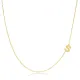 Plain Alphabet A Letter 30 Forse Chain Wholesale Silver Necklace Plain Alphabet A Letter 30 Forse Chain Wholesale Silver Necklace