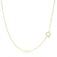 Plain Alphabet A Letter 30 Forse Chain Wholesale Silver Necklace Plain Alphabet A Letter 30 Forse Chain Wholesale Silver Necklace