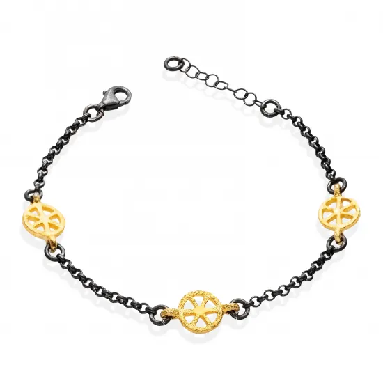 Sun Disc Symbol 22K Vintage Bracelet Sun Disc Symbol 22K Vintage Bracelet