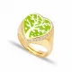 Green Neon Heart Shape Tree Design Adjustable Ring Wholesale 925 Silver Sterling Jewelry Green Neon Heart Shape Tree Design Adjustable Ring Wholesale 925 Silver Sterling Jewelry