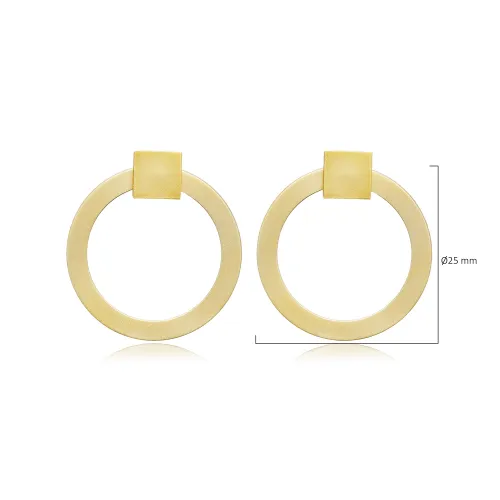 Round Silver Square 925 Stud Earrings Round Silver Square 925 Stud Earrings