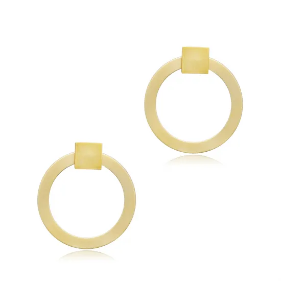 Round Silver Square 925 Stud Earrings Round Silver Square 925 Stud Earrings