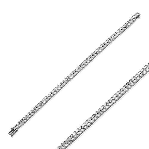 Marquise Cut Leaf Tennis 925 Sterling Silver Bracelet Marquise Cut Leaf Tennis 925 Sterling Silver Bracelet