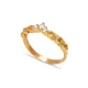 Royal Crown Twist 925 Silver Cluster Ring Royal Crown Twist 925 Silver Cluster Ring