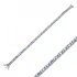 Blue Drop Cut Tennis 925 Sterling Silver Bracelet