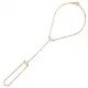 Teardrop Cut White CZ 925 Slave Bracelet Teardrop Cut White CZ 925 Slave Bracelet