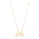 925 Sterling Silver Bicycle Necklace - Sade 925 Silver Jewelry