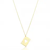 925 Sterling Silver Ace of Hearts