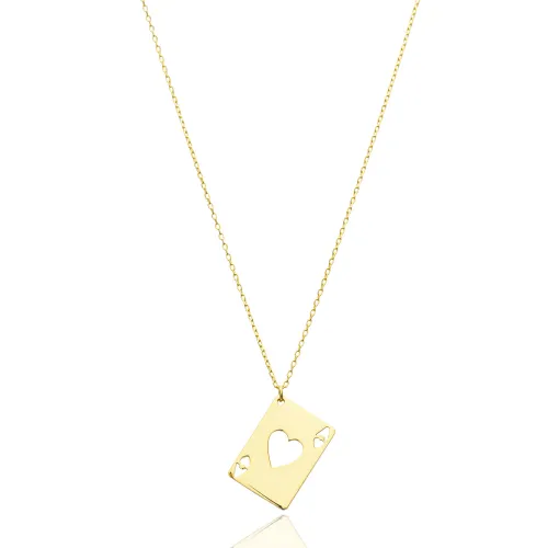 925 Sterling Silver Ace of Hearts