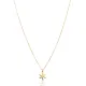 925 Sterling Silver Snowflake Necklace - Sade 925 Silver Jewelry