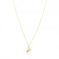925 Sterling Silver Skate Necklace