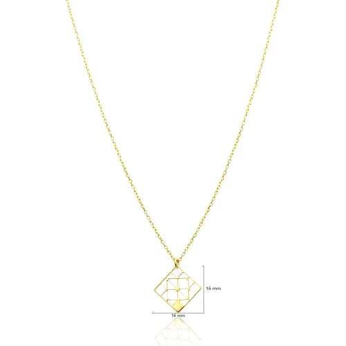 925 Silver Turkish Geometric Necklace 925 Silver Turkish Geometric Necklace