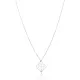 925 Silver Turkish Geometric Necklace - Sade 925 Silver Jewelry