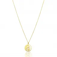 Yin Yang Necklace Turkish Handmade 925 Silver