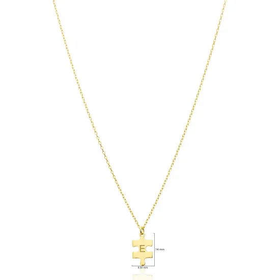 925 Silver Puzzle Piece Pendant | 925 Sterling Silver Wholesale | Sade Silver 925 Silver Puzzle Piece Pendant - Sade 925 Silver Jewelry