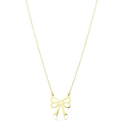 925 Silver Turkish Ribbon Necklace