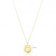 925 Silver Heart Engraved Necklace