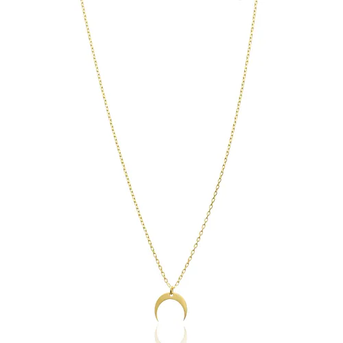 Wholesale 925 Silver Moon Necklace