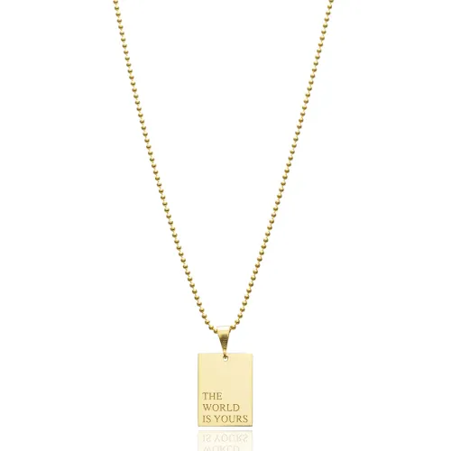 Wholesale Turkish 925 Silver Tag Necklace