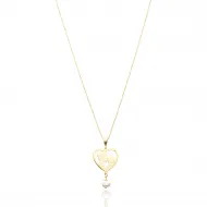 Pearl Mother Child 925 Silver Necklace