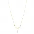 925 Silver Deer Antler Pearl Necklace