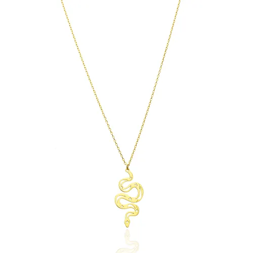Wholesale 925 Silver Snake Pendant Necklace