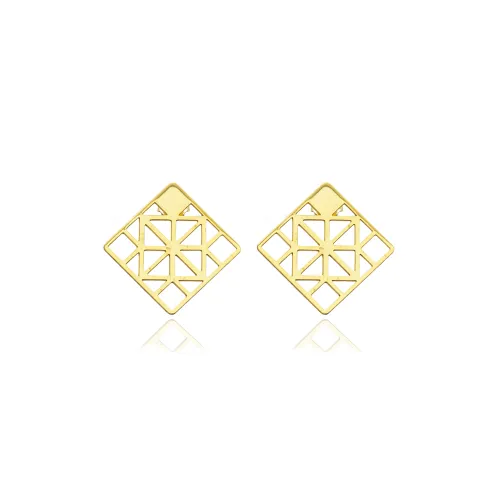 Wholesale Silver Geometric Stud Earrings
