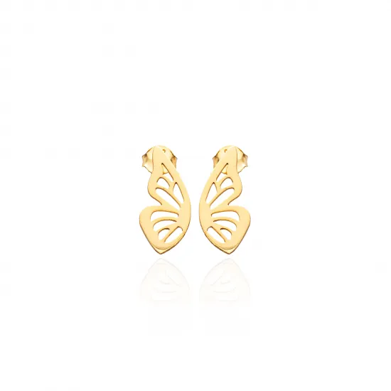 Wholesale Silver Butterfly Stud Earrings | 925 Sterling Silver Wholesale | Sade Silver Wholesale Silver Butterfly Stud Earrings - Sade 925 Silver Jewelry