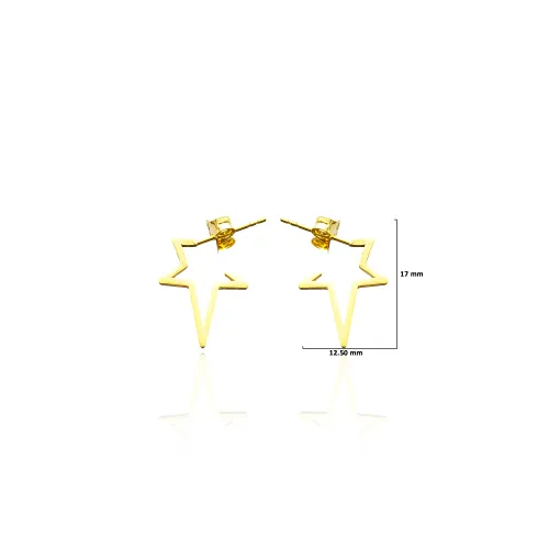 Turkish Wholesale 925 Silver Star Earrings Turkish Wholesale 925 Silver Star Earrings