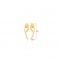 Turkish Handmade Silver Bird Earrings