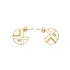 925 Sterling Silver Geometric Earrings