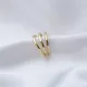 Triple Plain Silver Cartilage Earrings | 925 Sterling Silver Wholesale | Sade Silver Triple Plain Silver Cartilage Earrings - Sade 925 Silver Jewelry